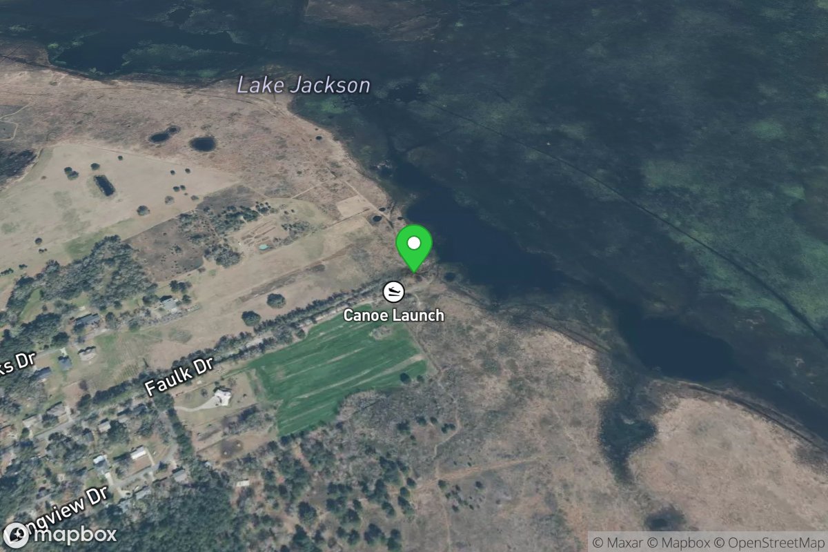 Faulk Landing (Access Road Blocked By Trees))