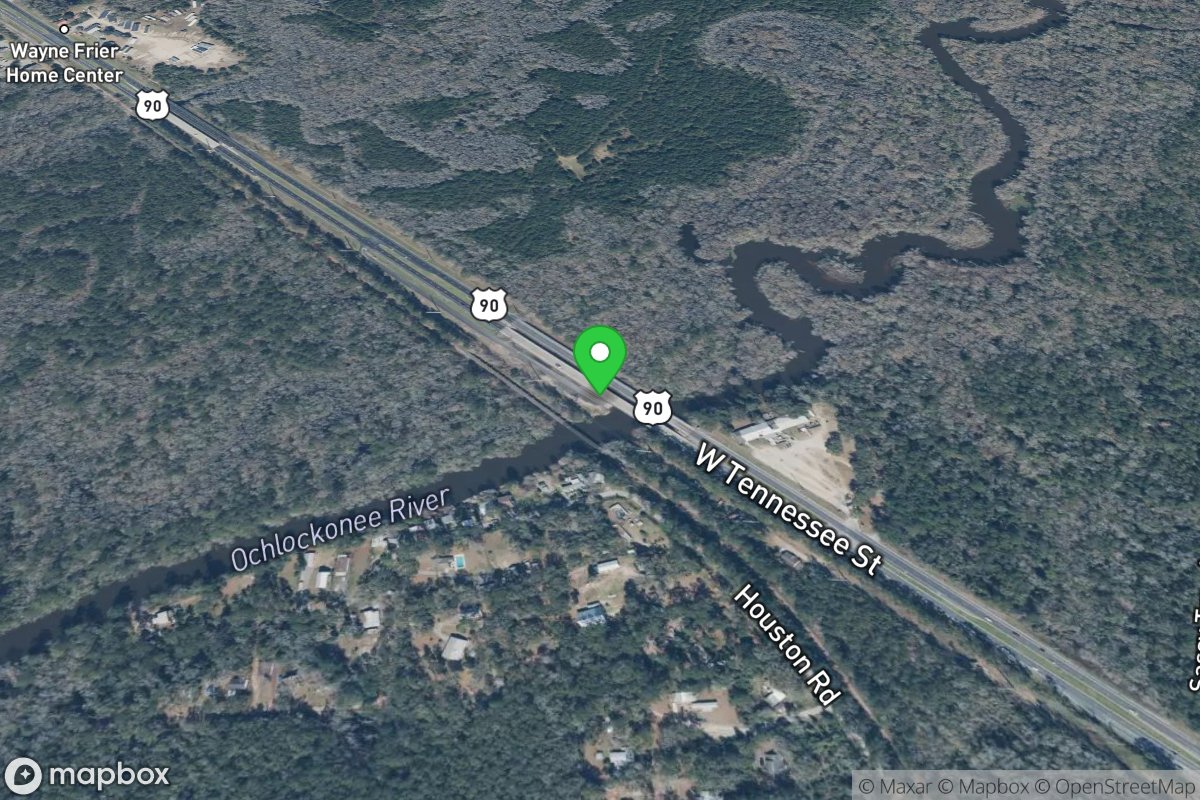 Ochlockonee River And Highway 90