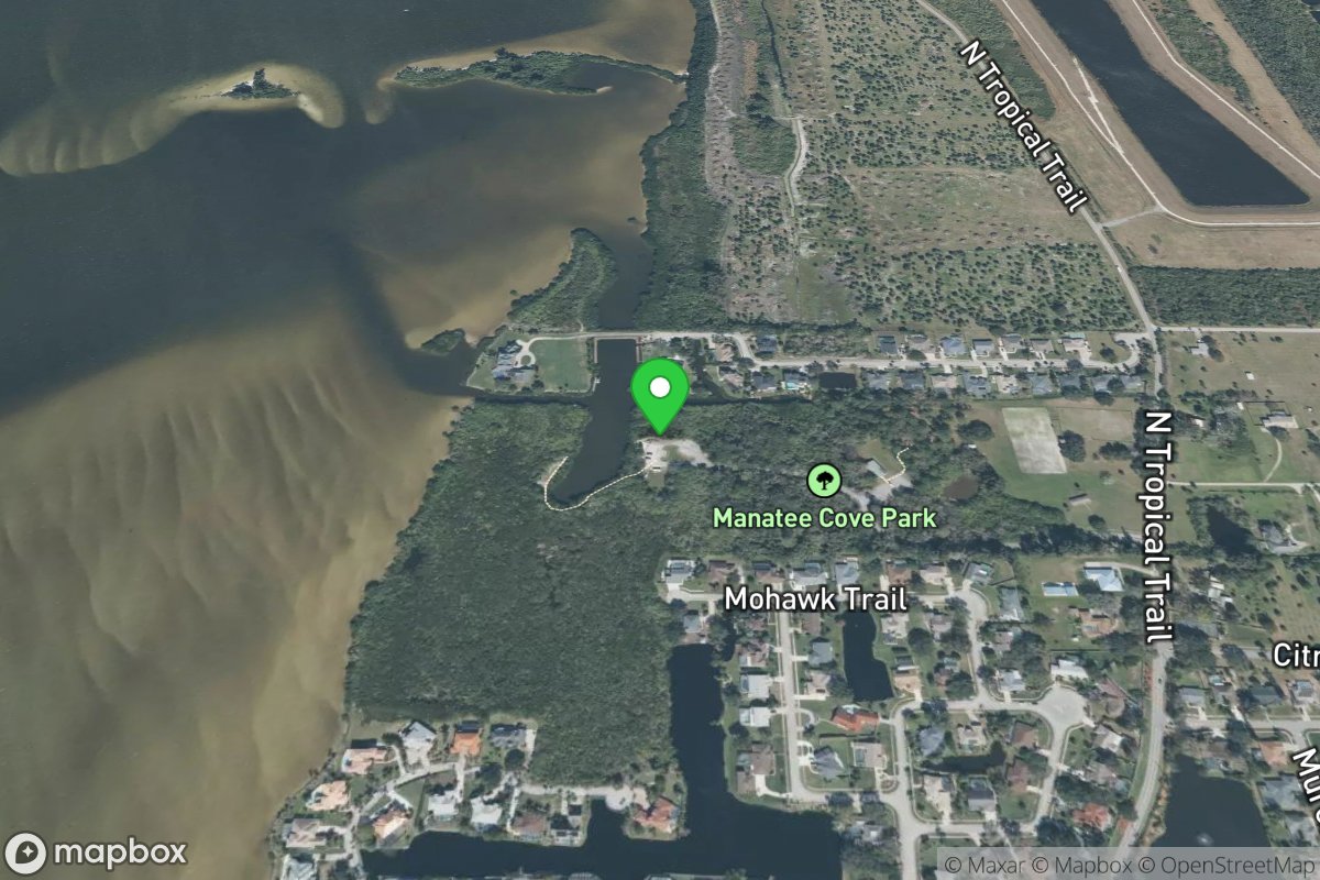 Manatee Cove Park Nonmotorized Boat Launch