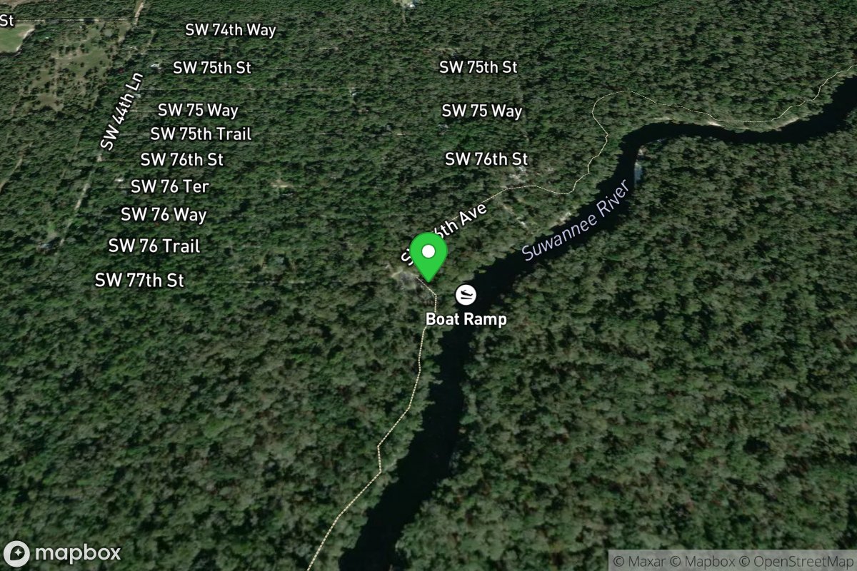 County Road 141 And Suwannee River