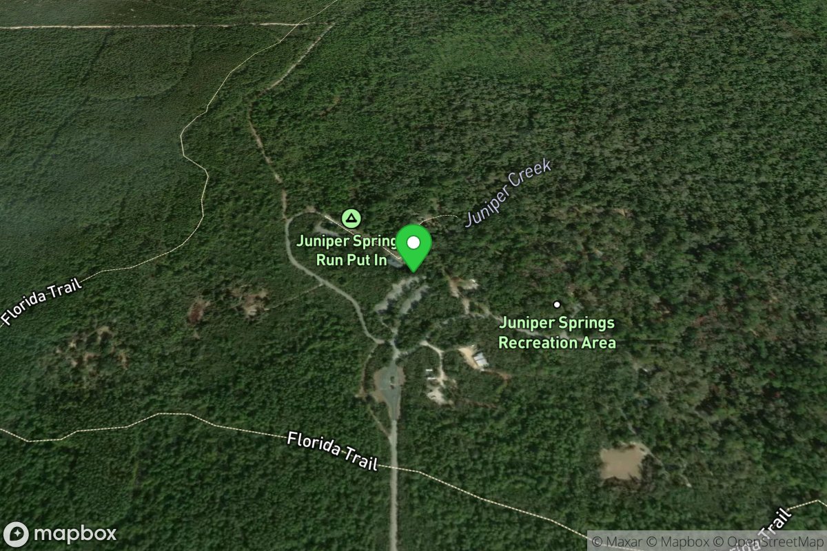 Juniper Springs Recreation Area Canoe/Kayak Launch