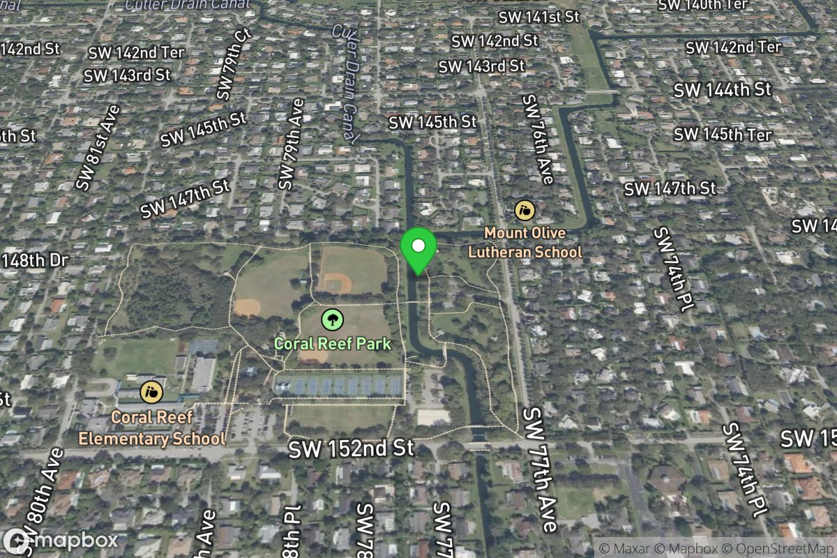 Coral Reef Park - Canoe And Kayak Launch Beach