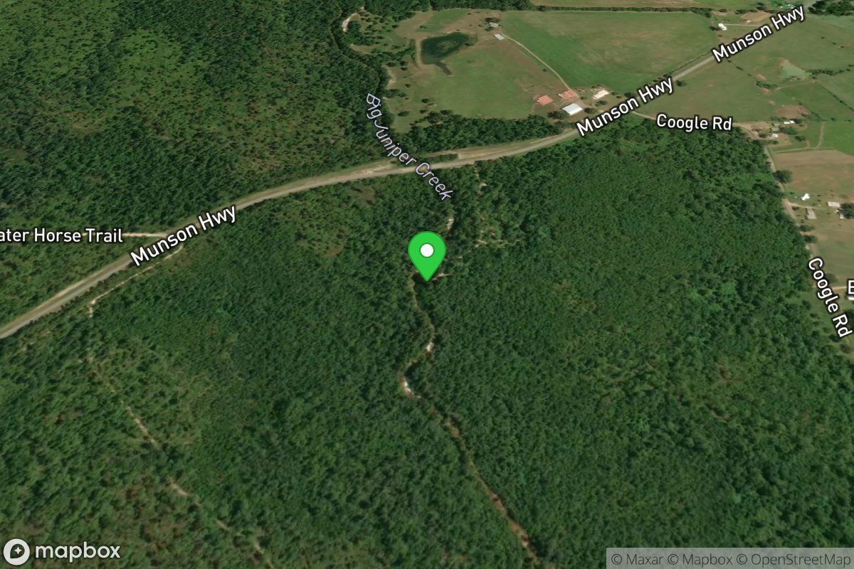 Big Juniper Creek - Munson Highway Canoe Access