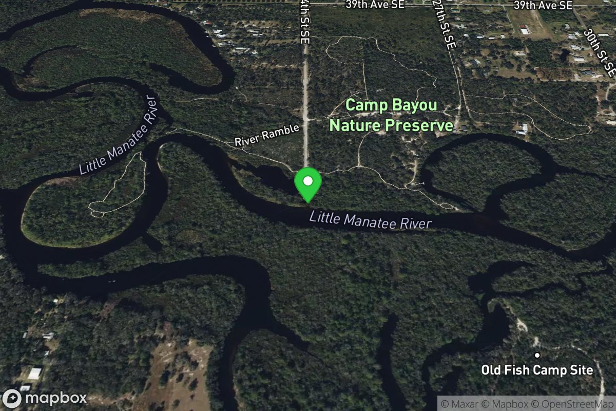 Camp Bayou Nature Preserve Canoe Launch
