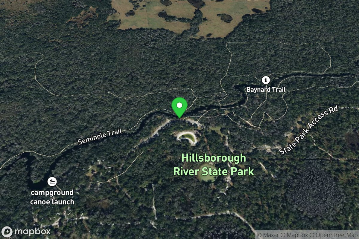 Hillsborough River State Park Canoe Launch
