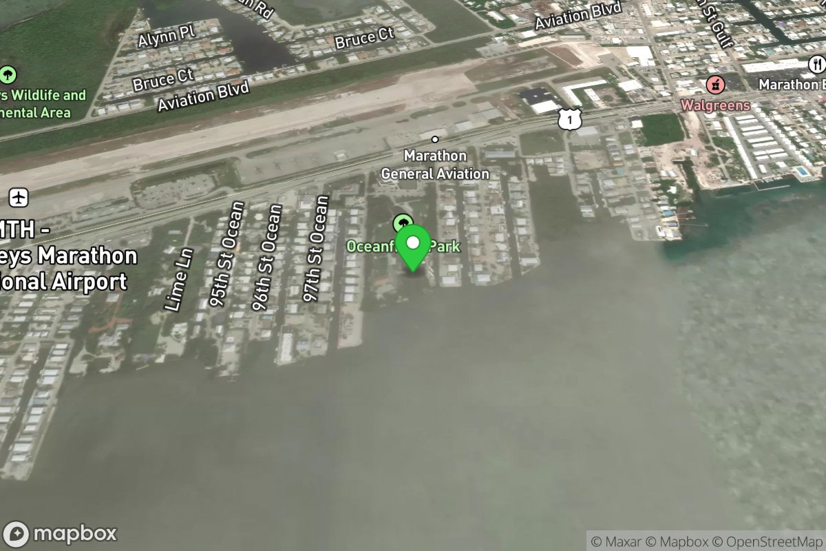 Marathon Oceanfront Park Kayak Launch Dock