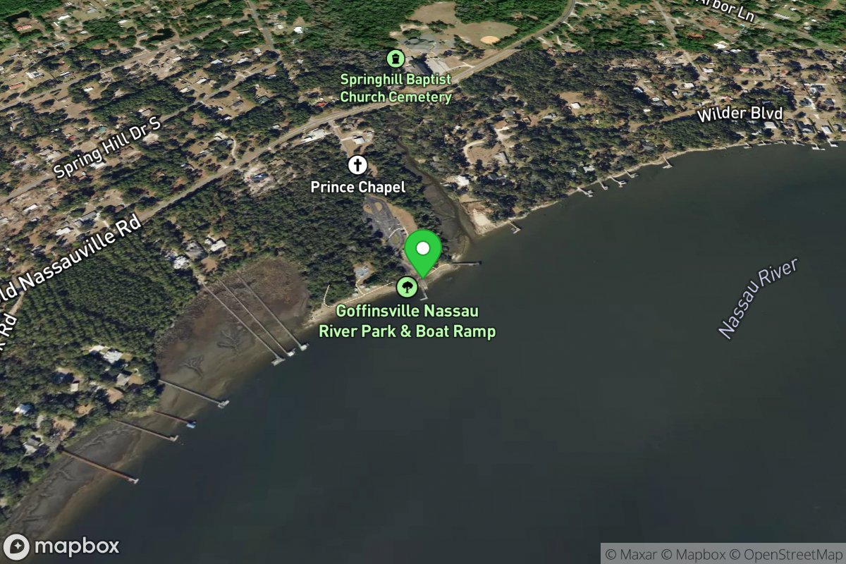 Goffinsville Nassau River Park And Boat Ramp