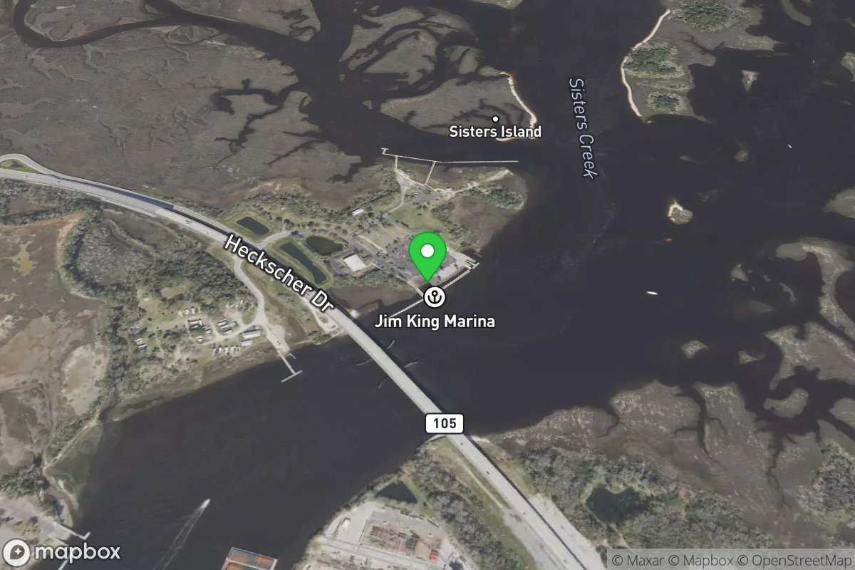 Jim King Park And Boat Ramp At Sisters Creek