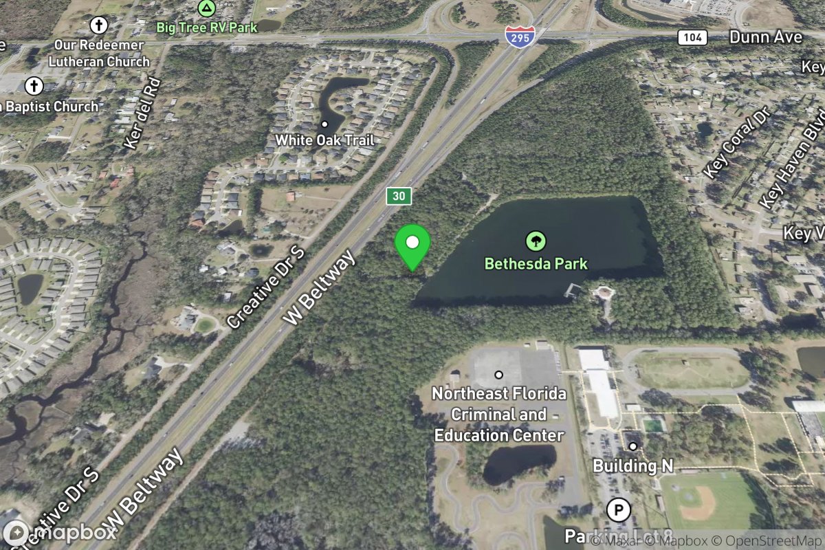 Lake Bethesda Park Primitive Ramp