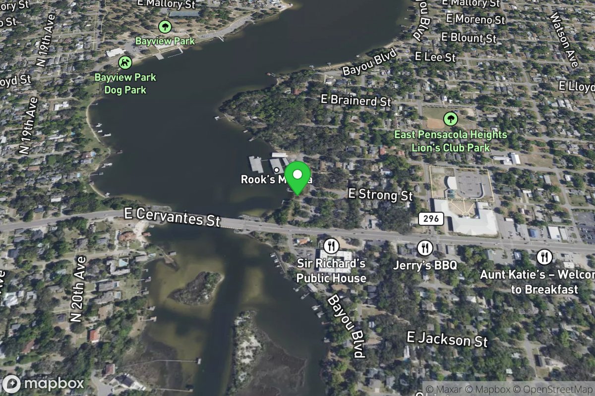 Bayou Texar Public Boat Launch