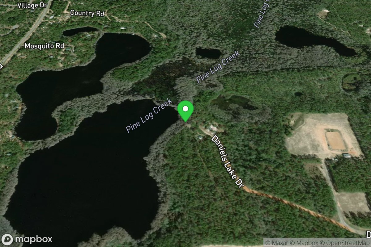 John Elmer Carter Landing At Daniels Lake