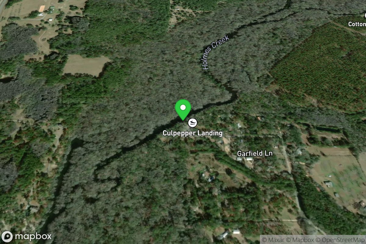 Culpepper Landing (Holmes Creek) Public Boat Ramp