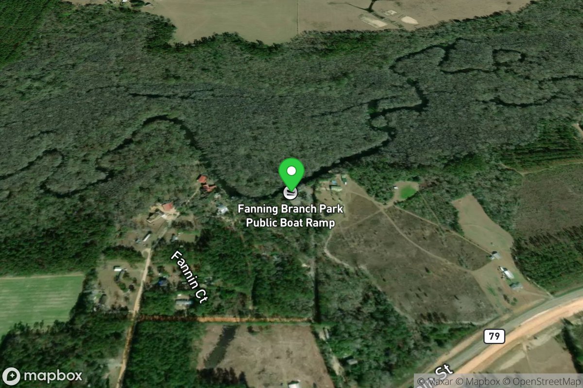 Fanning Branch (Two Creek) Park Public Boat Ramp