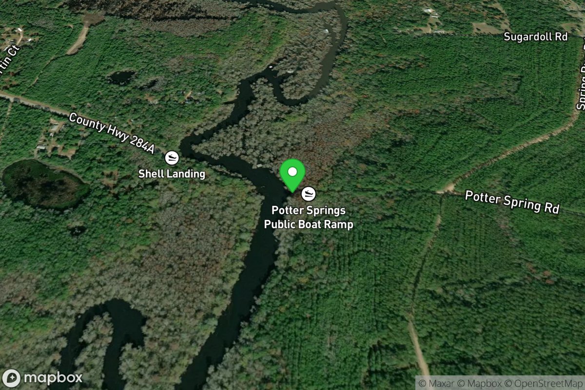 Potter Springs Public Boat Ramp (Not Paved)