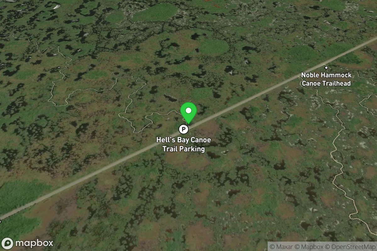 Everglades National Park - Hell'S Bay Canoe Trail