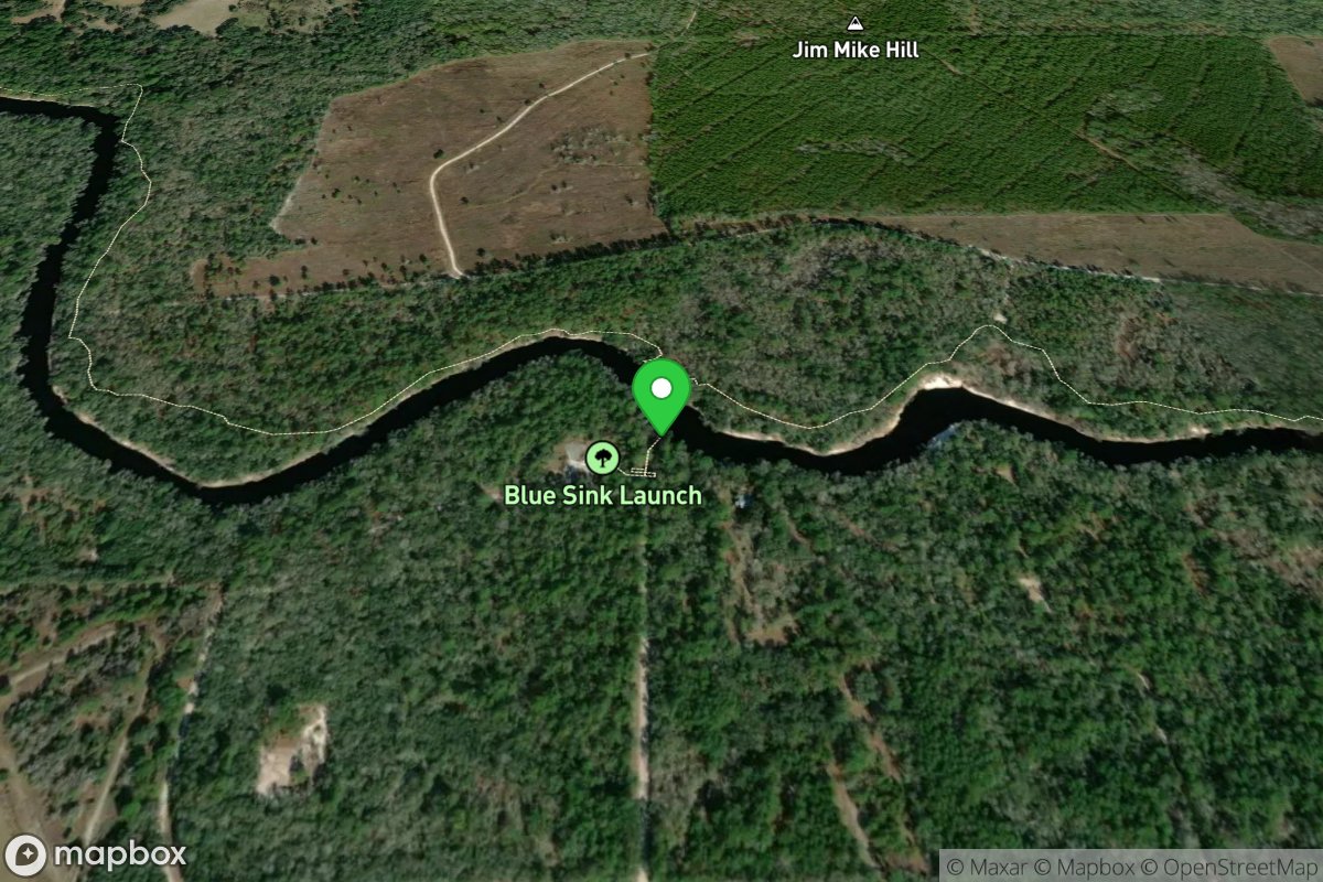 Blue Sink Canoe Launch