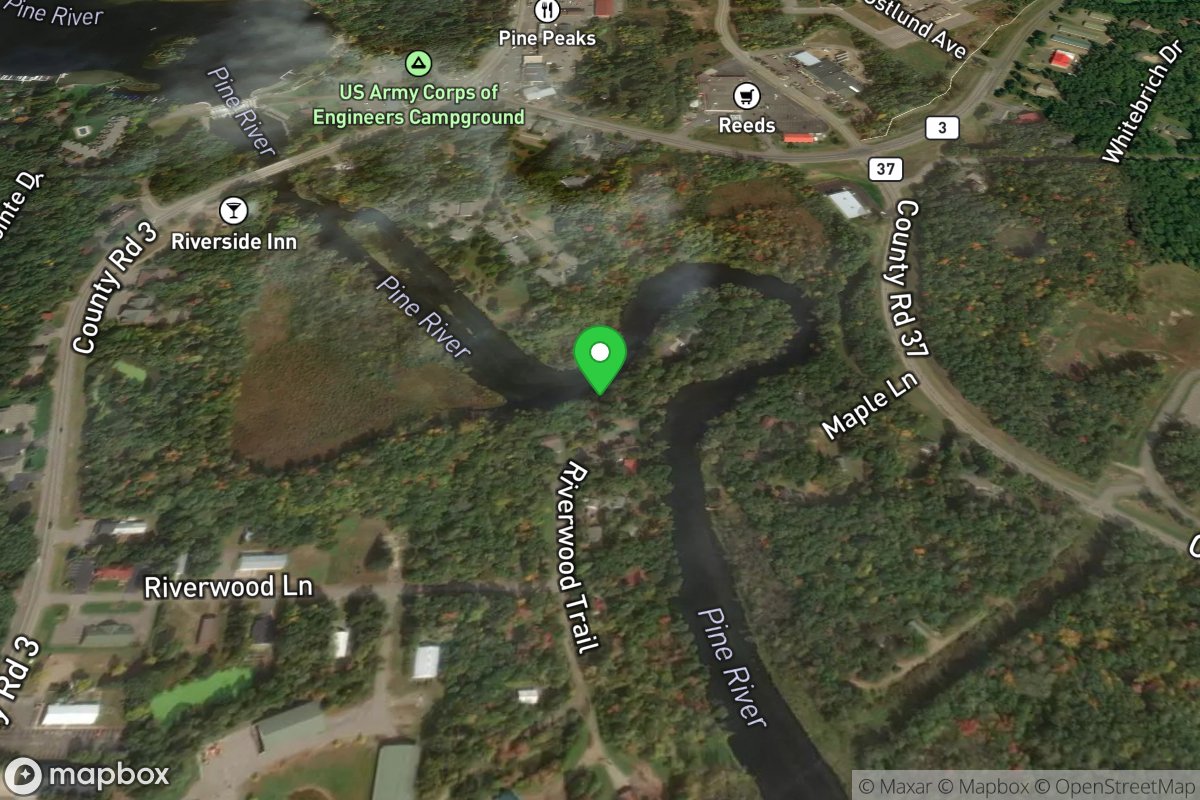 Pine River, Cross Lake State Water Access Site