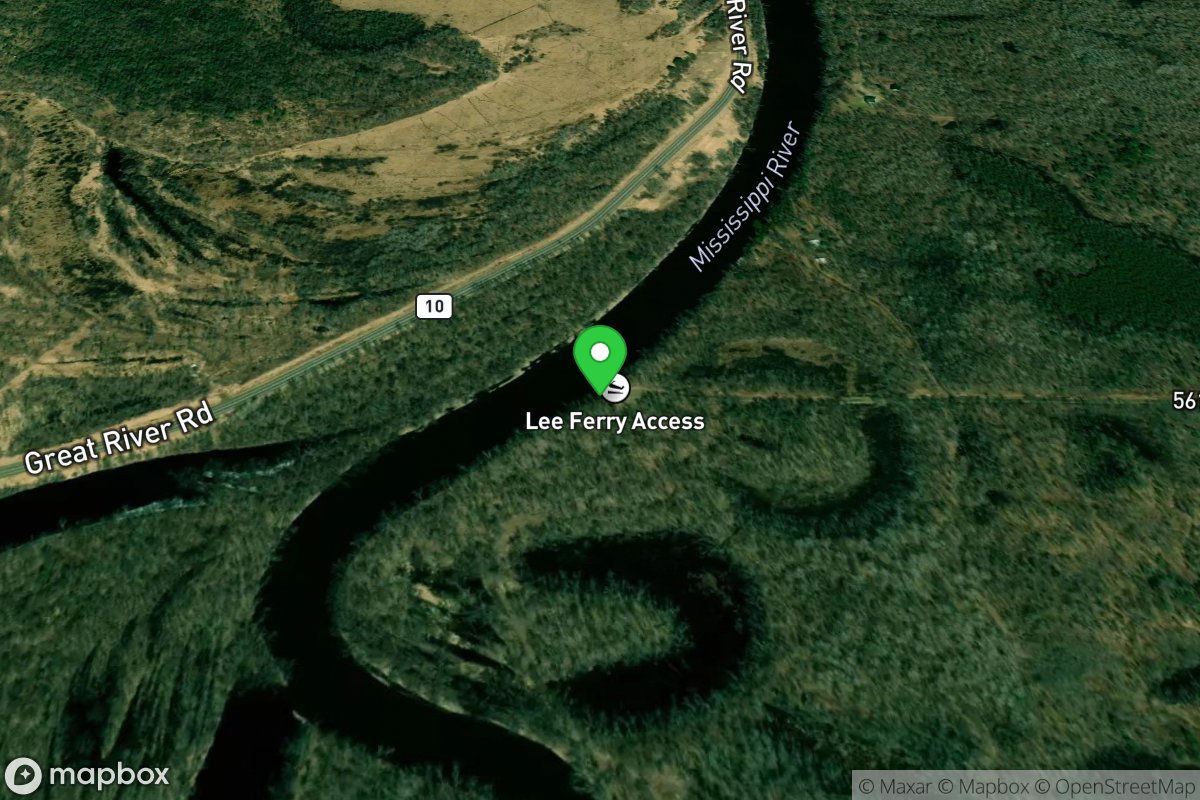 Mississippi River, Lee Ferry State Water Access S*