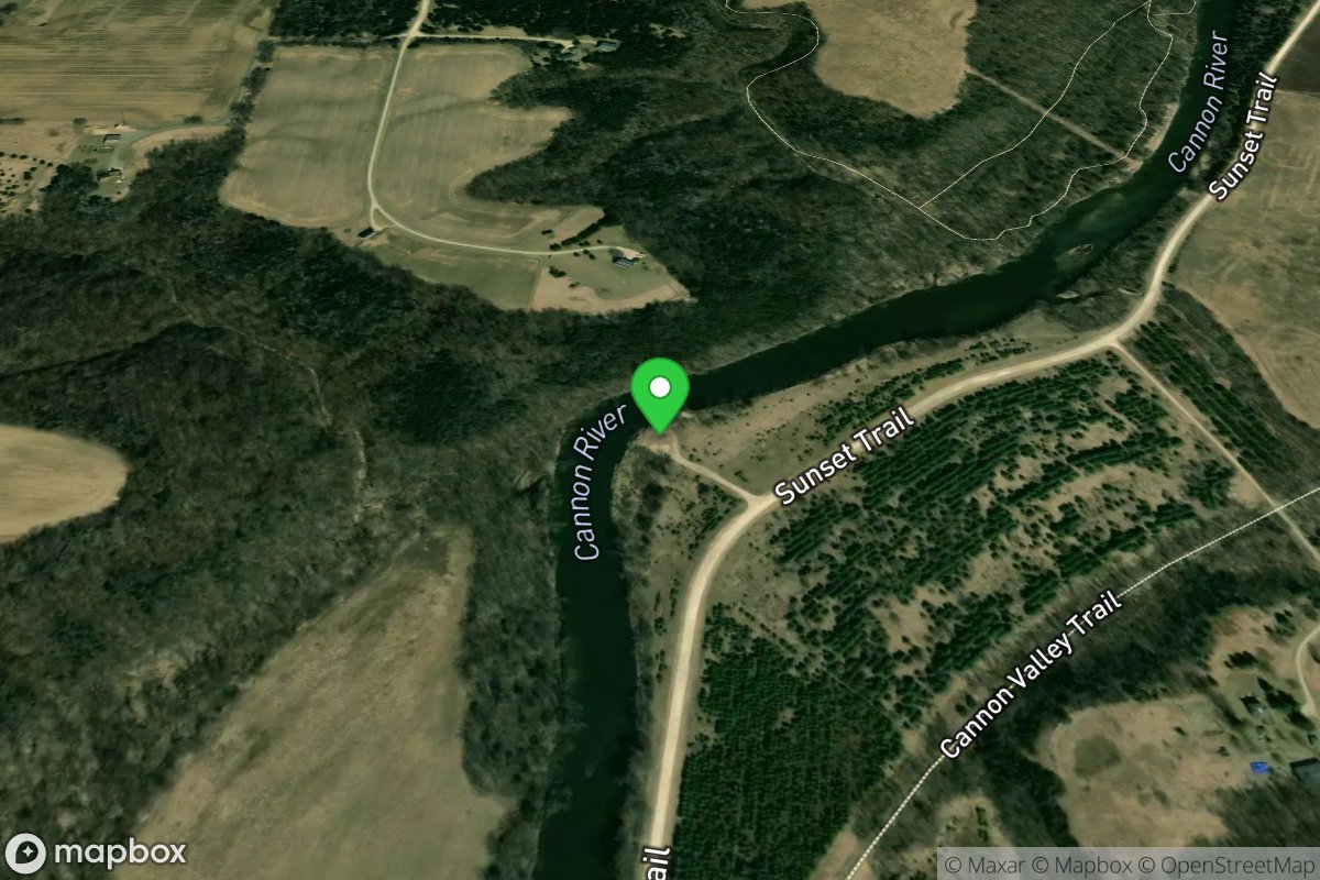 Cannon River, Sunset Trail State Water Access Site