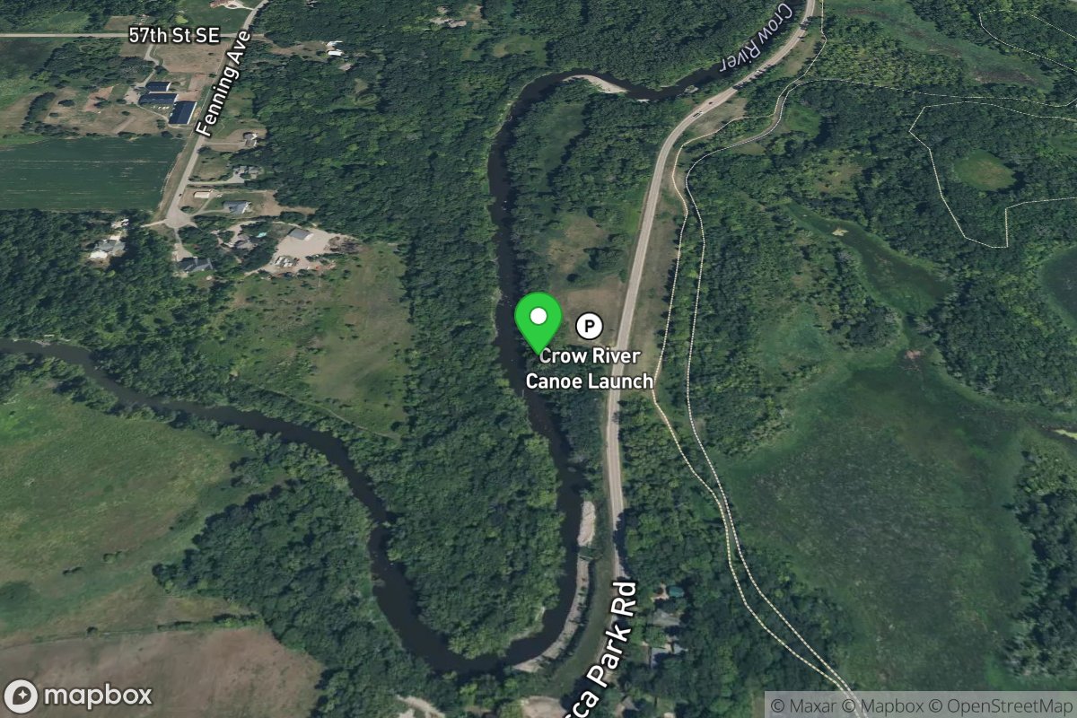 Crow River, Lake Rebecca Regional Park Access