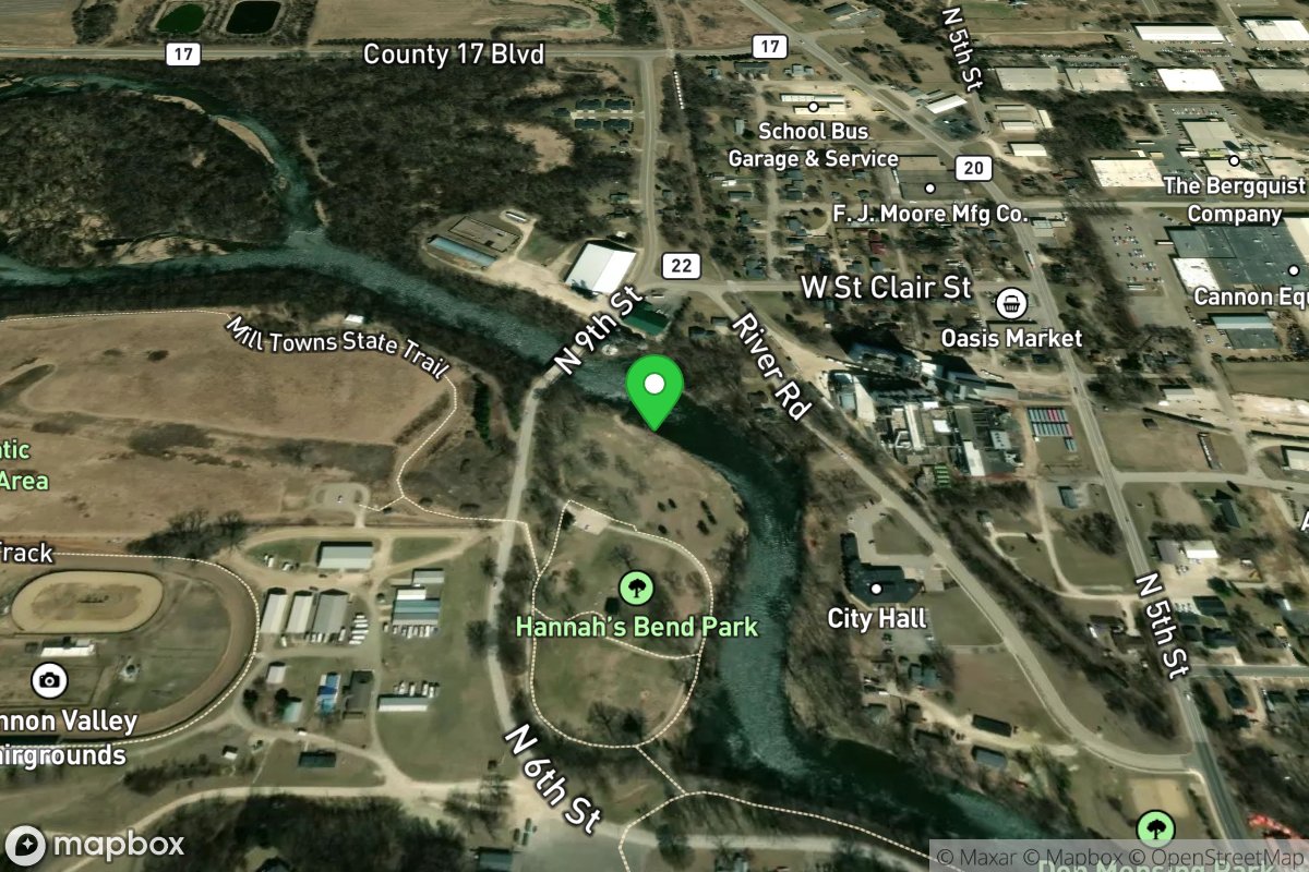 Cannon River, Hannah's Bend Park State Access