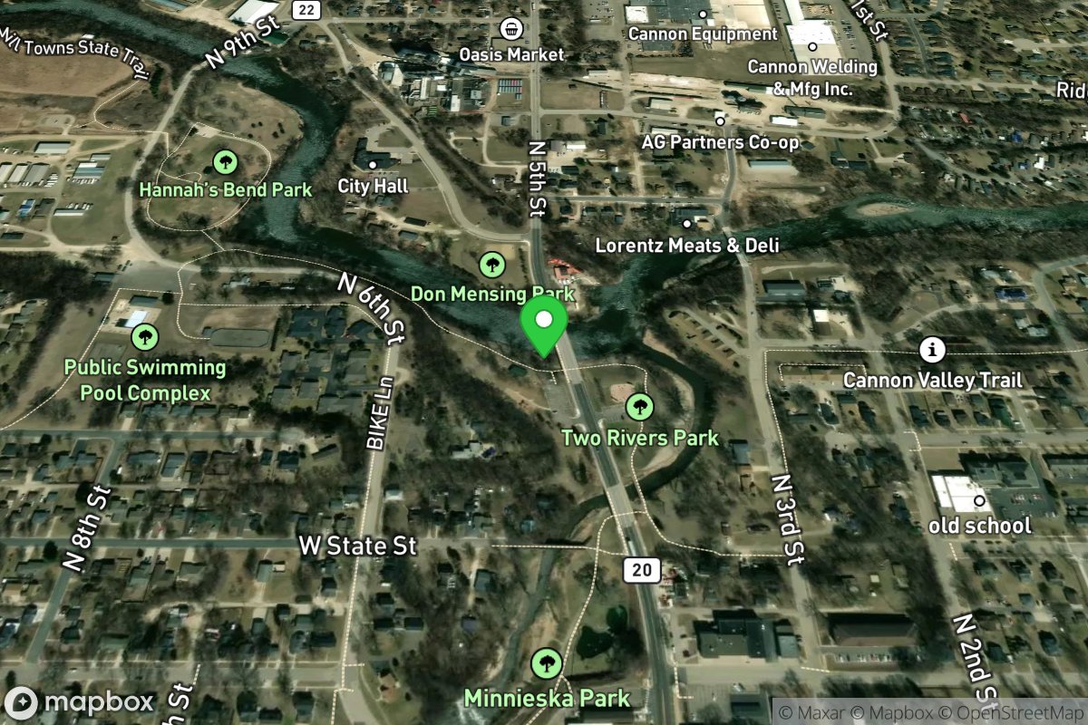 Cannon River, Riverside Park State Water Access