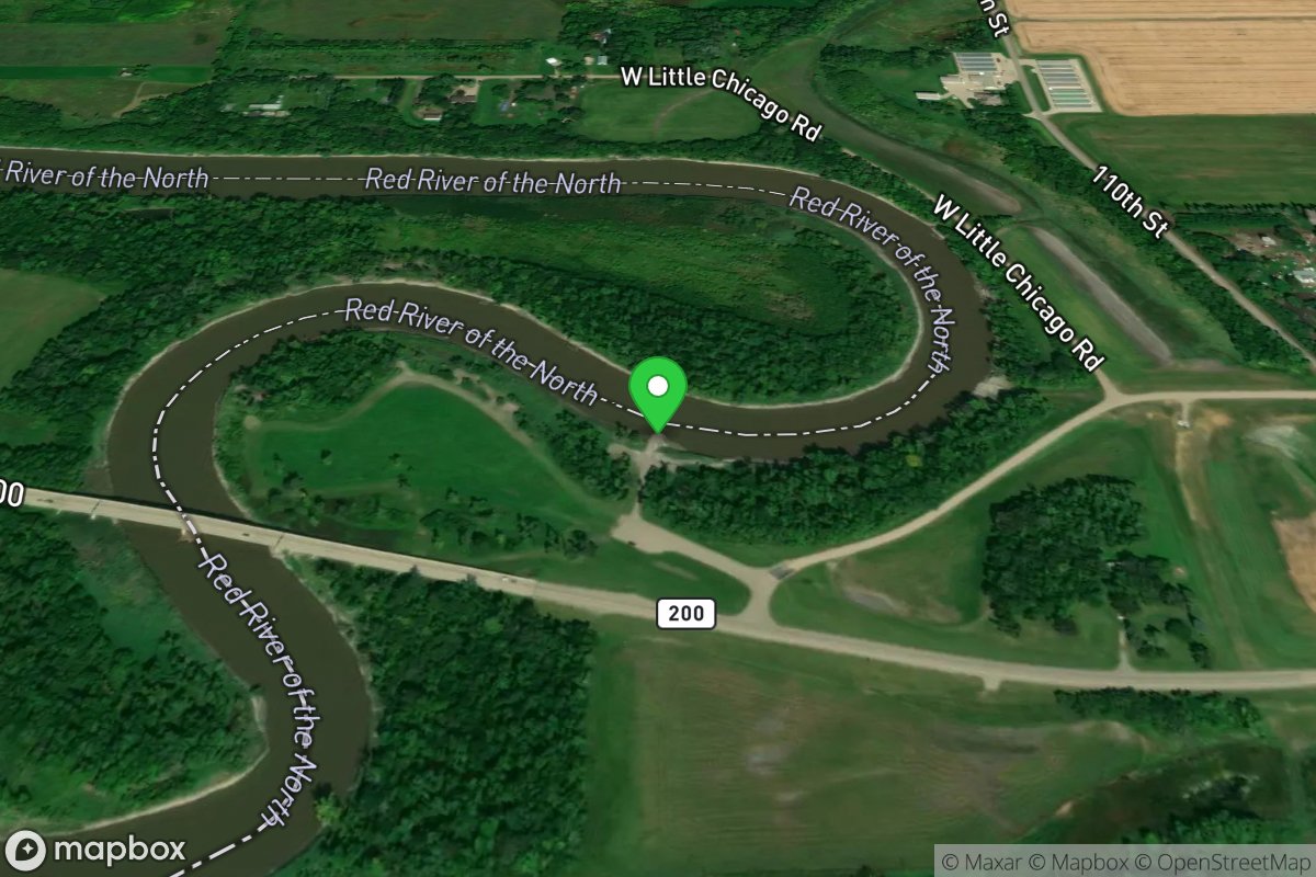 Red River, Halstad Landing State Water Access Site