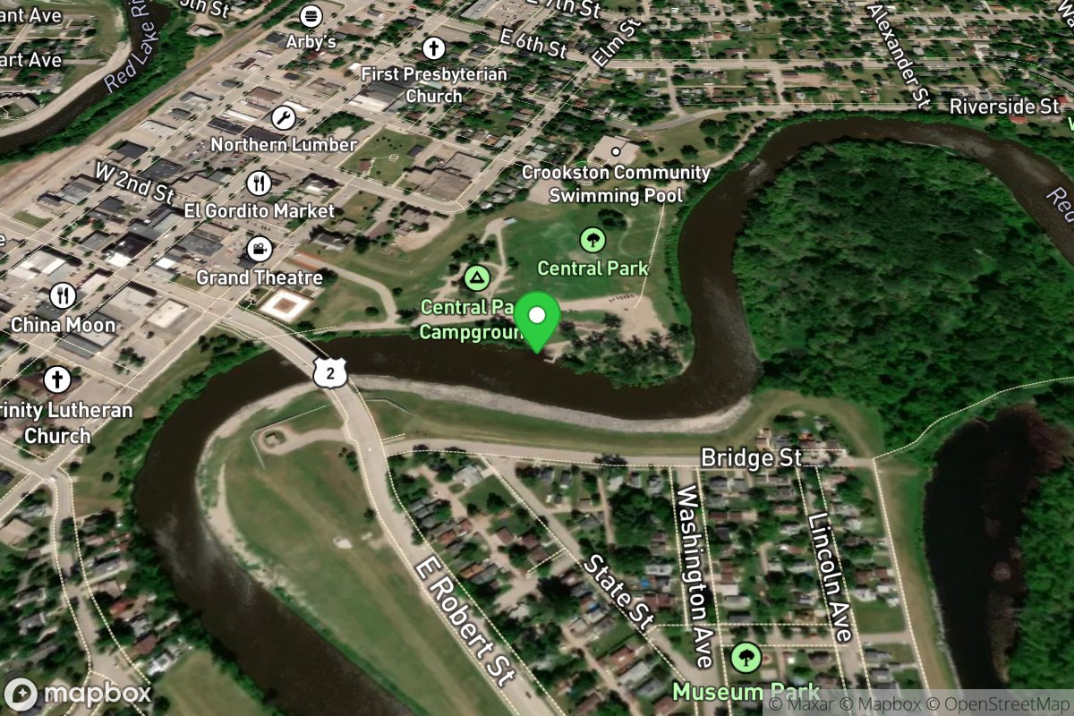 Red Lake River, Central Park State Water Access S*