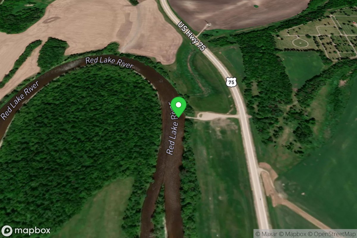 Red Lake River, Hwy 75 By-pass State Water Access*