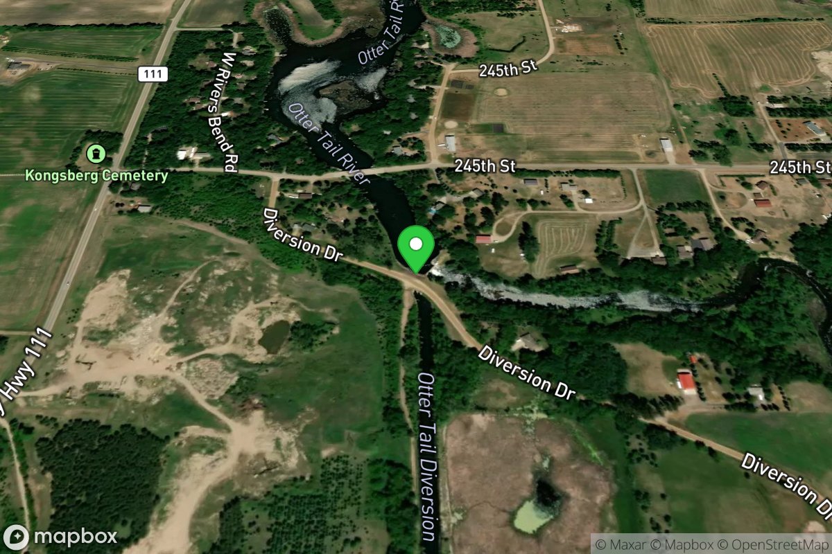 Ottertail River, Diversion Dam State Water Access*