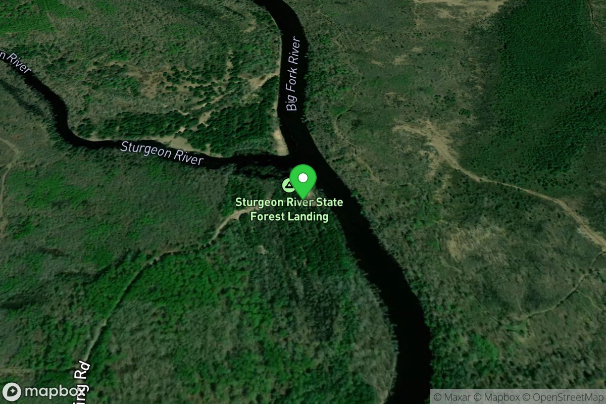 Big Fork River, Sturgeon State Water Access Site