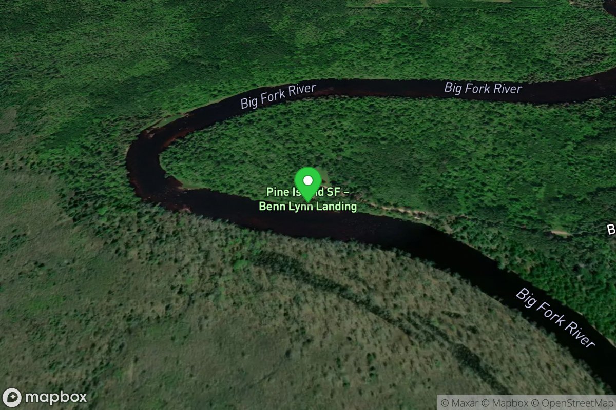 Big Fork River, Ben Lynn State Water Access Site