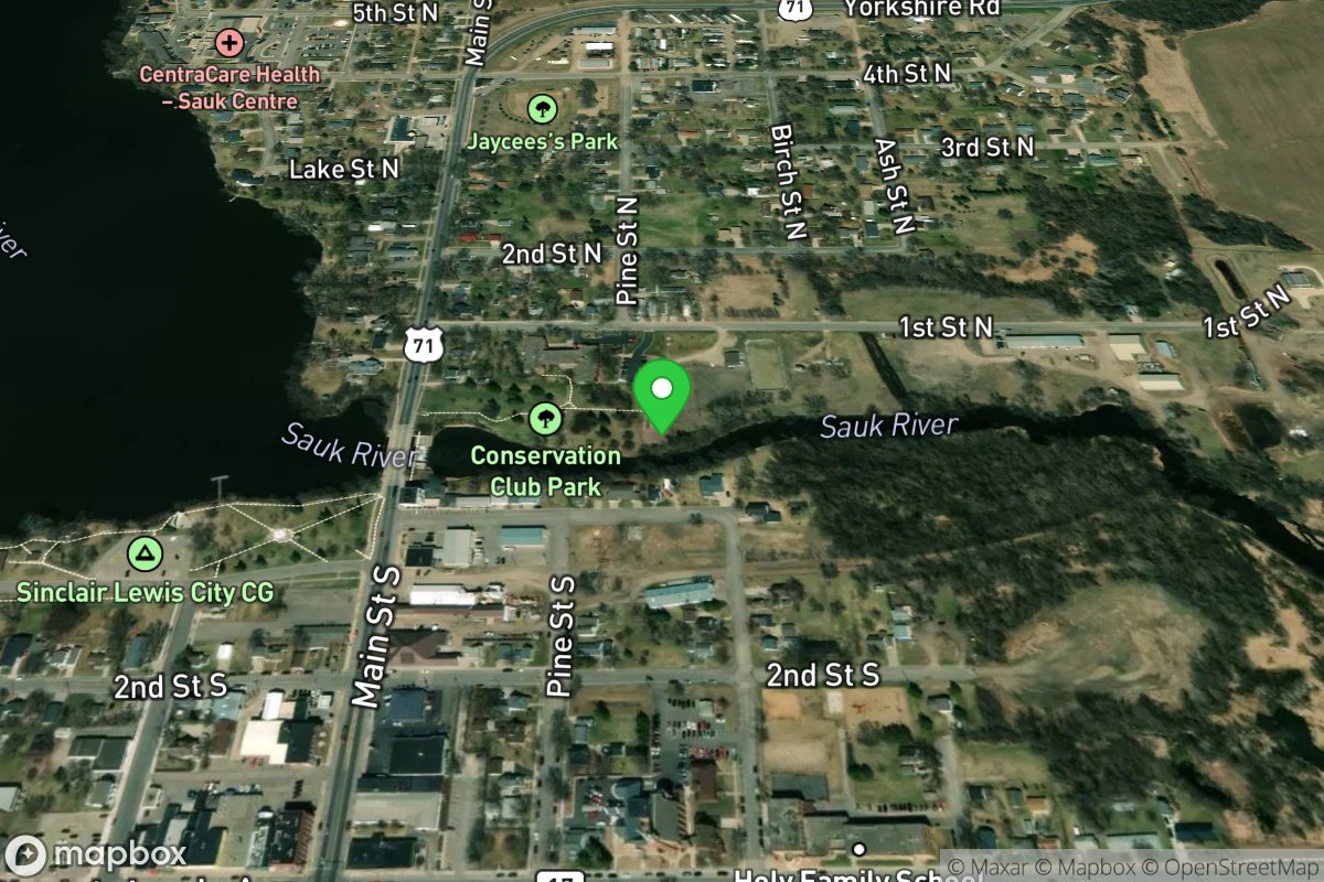 Sauk River, Sauk Centre Dam State Water Access Si*