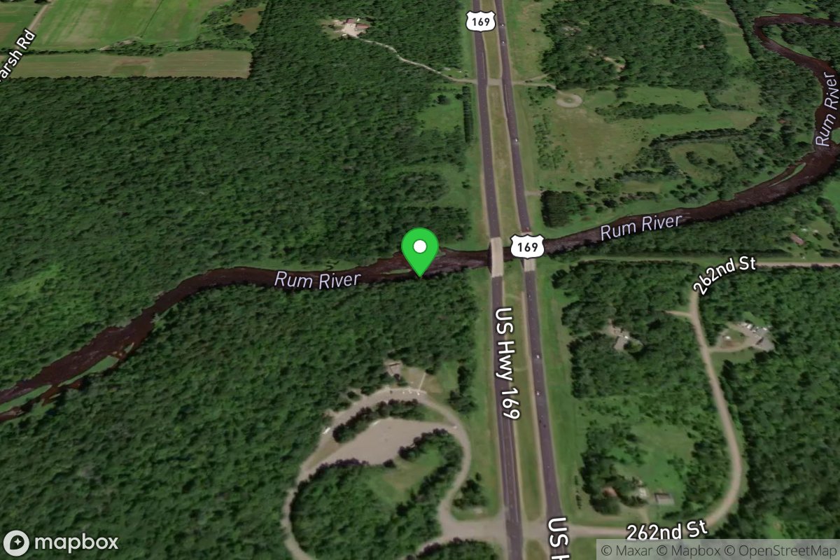 Rum River, Wayside Landing State Water Access Site