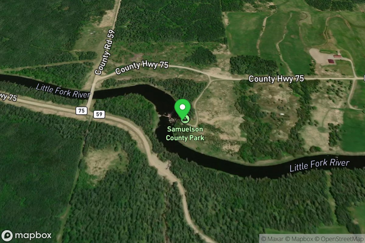 Little Fork River, Samuelson Park State Water Acc*