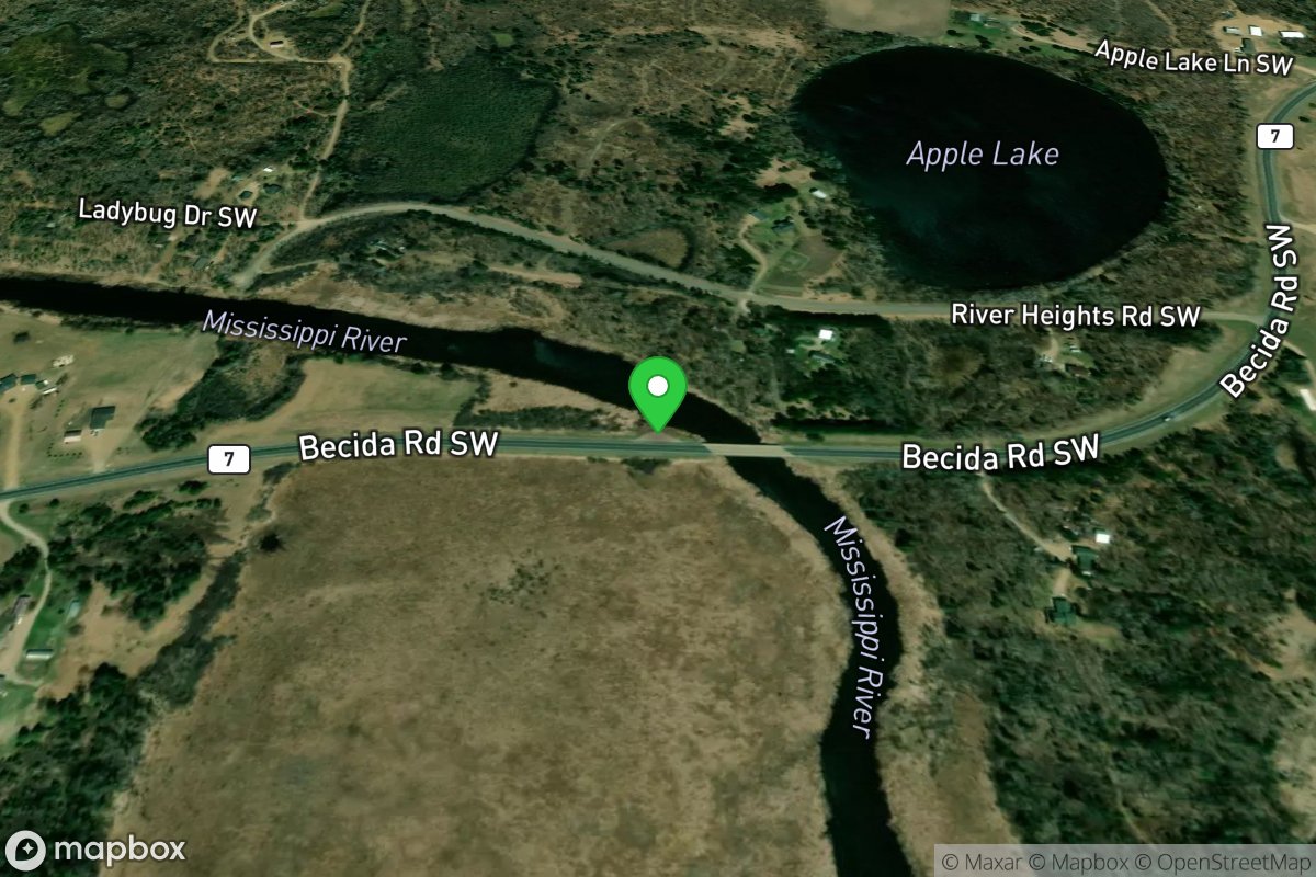 Mississippi River, Iron Bridge State Water Access*