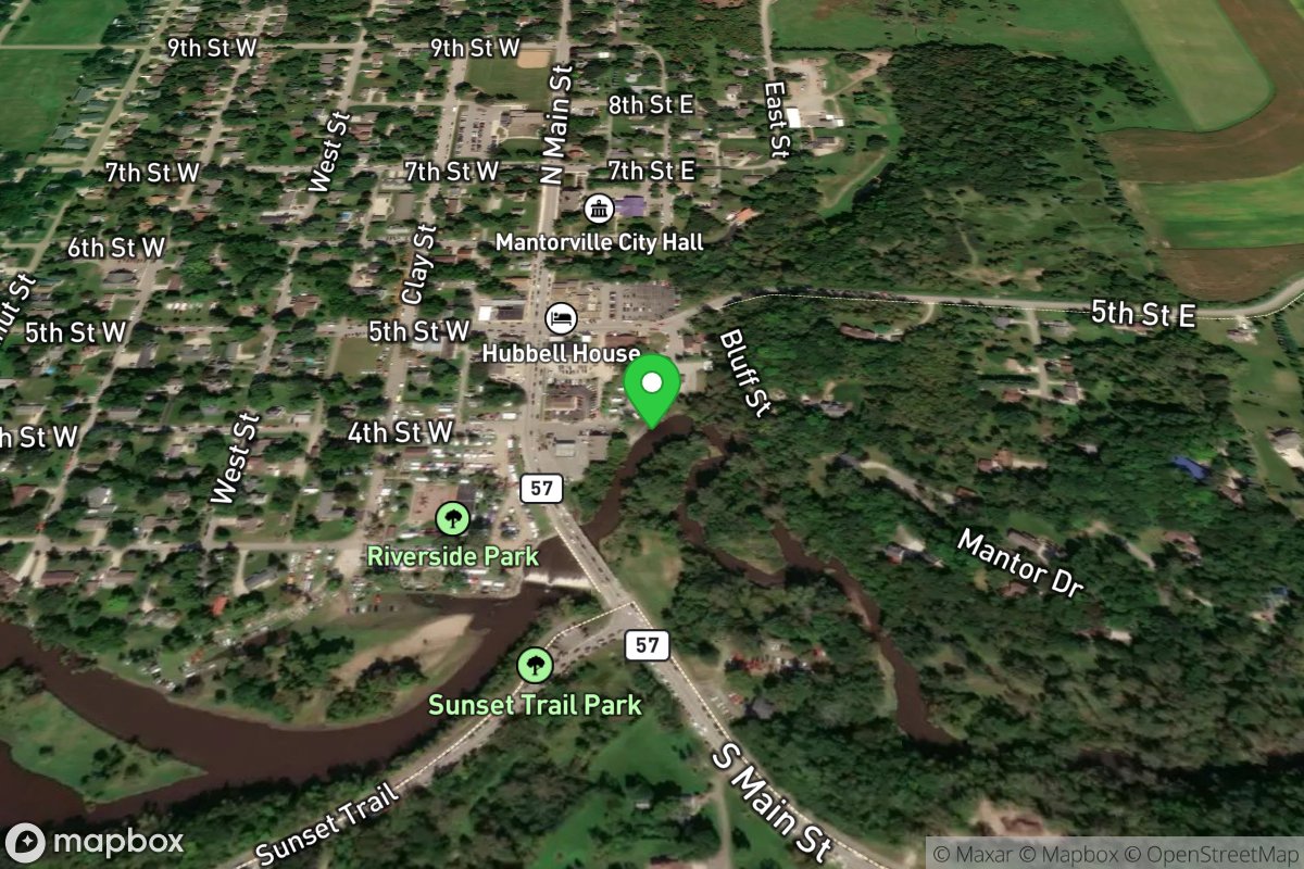 Zumbro River, Mantorville State Water Access Site