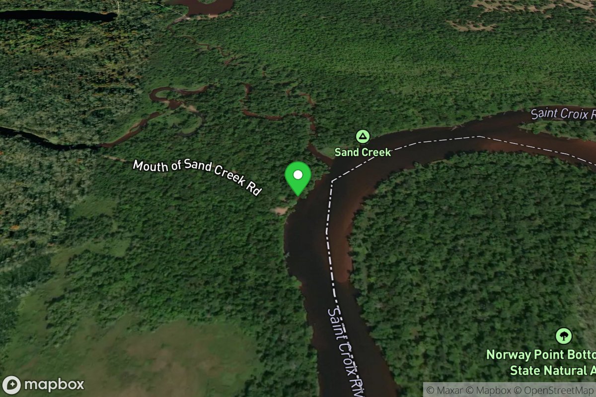 St. Croix River, Mouth of Sand Creek State Water *