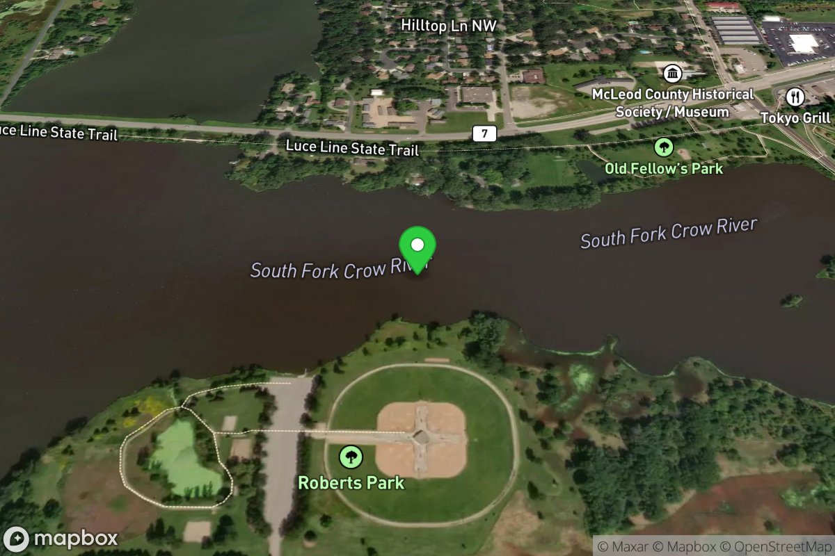 South Fork of Crow River, Roberts Park State Wate*