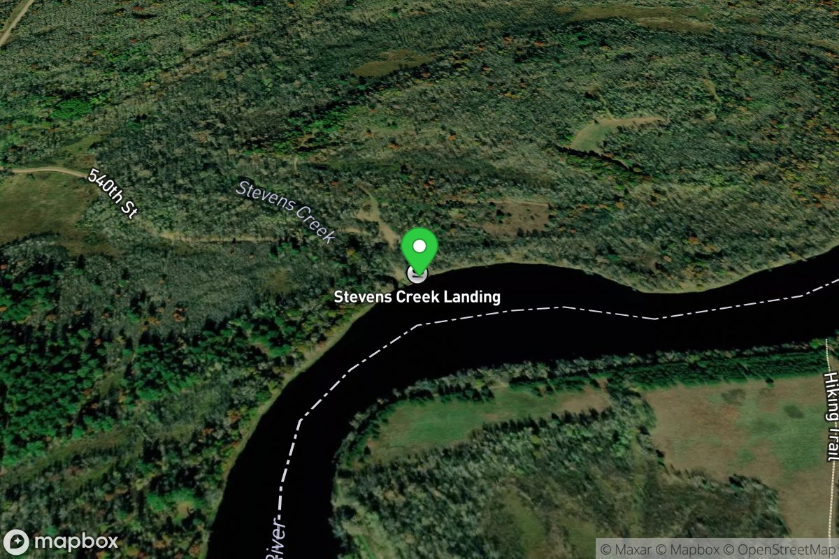 St. Croix River, Stevens Creek State Water Access*