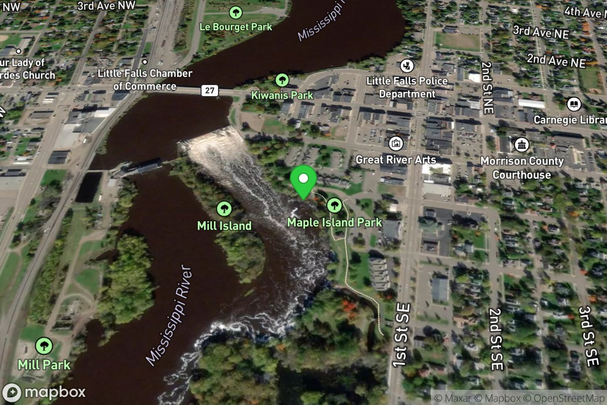 Mississippi River, Little Falls Dam State Water A*