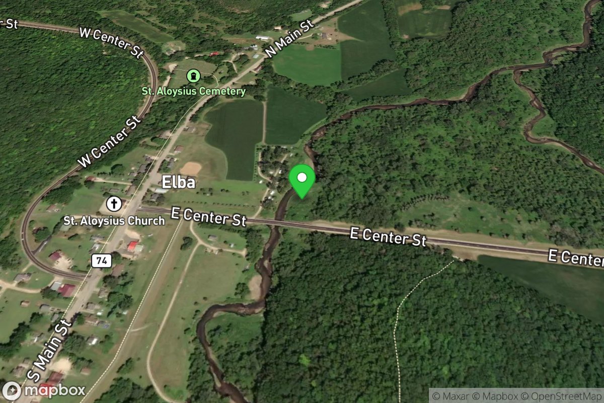 Whitewater River, Elba State Water Access Site