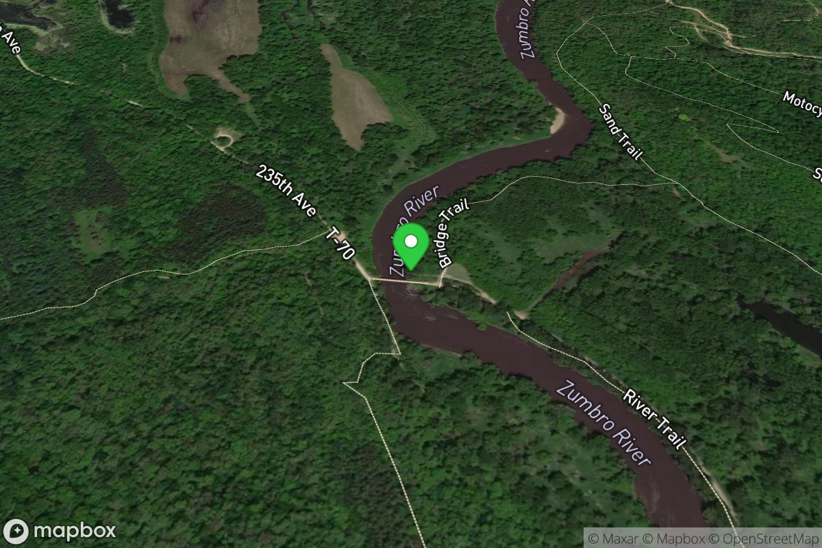 Zumbro River, Zumbro Bottoms - Funk Ford Trail Br*