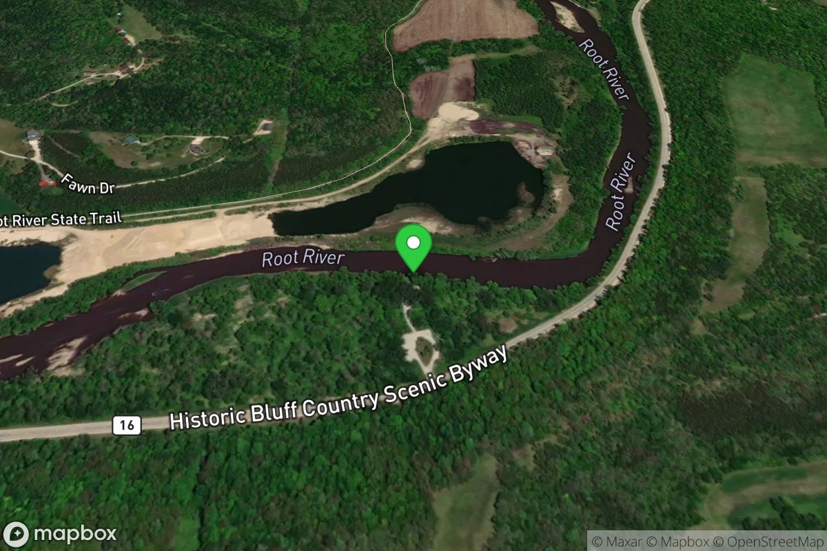 Root River, Hwy 16 State Water Access Site