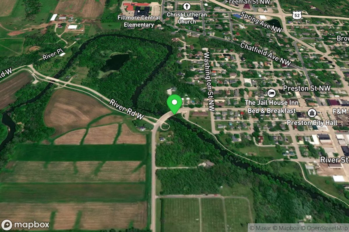 Root River, Preston 
Picnic shelter State Water A*