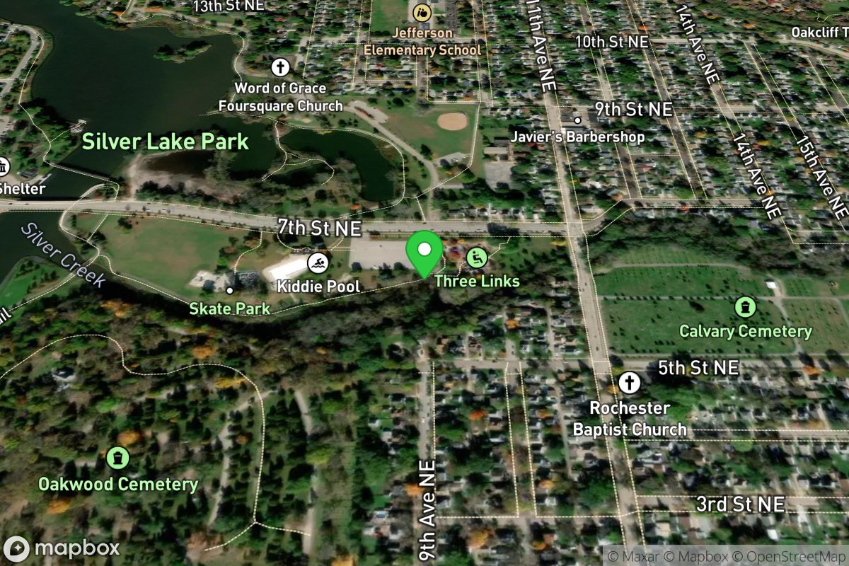 Zumbro River, Mayo Memorial Park State Water Acce*