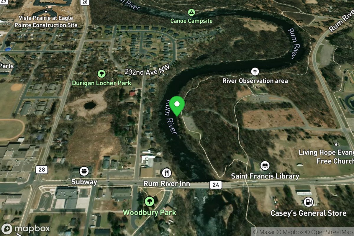 Rum River, North State Water Access Site