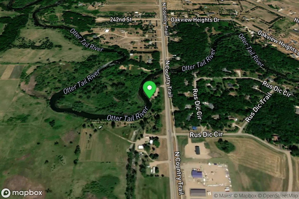 Otter Tail River, Hwy 1 State Water Access Site