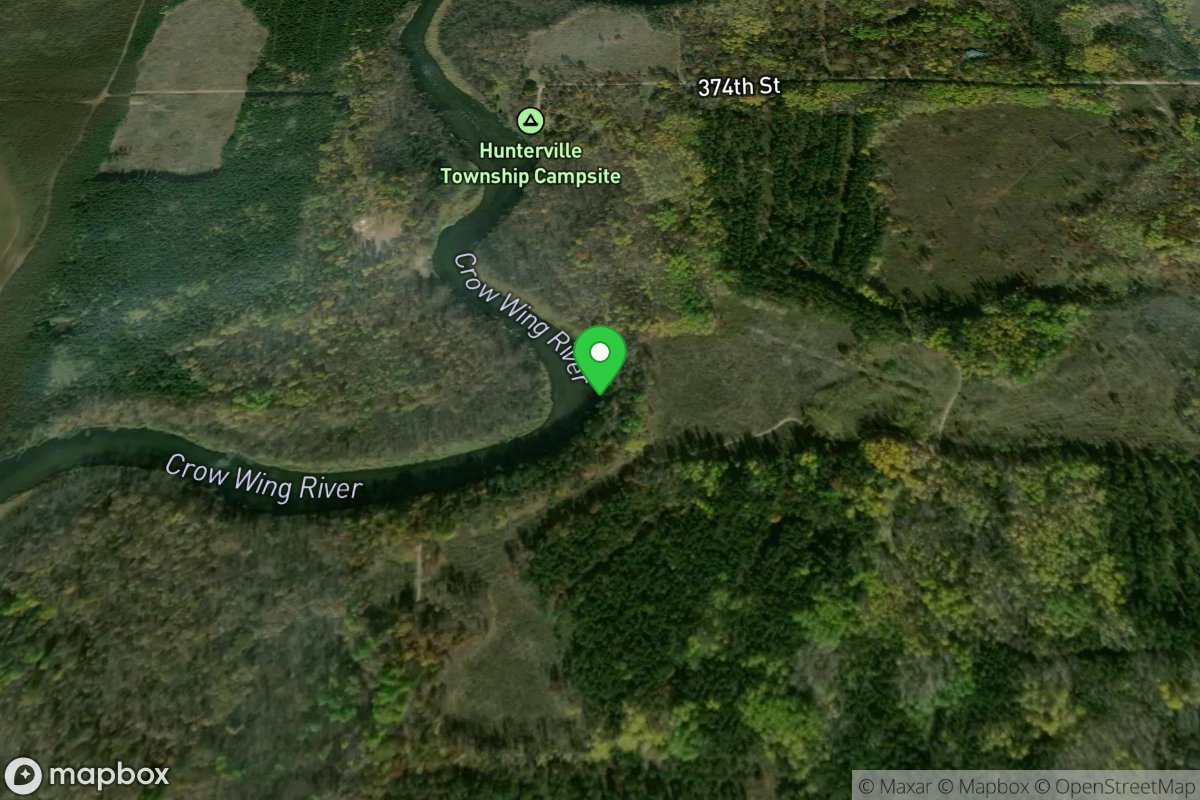 Crow Wing River, Huntersville  #2 State Water Acc*