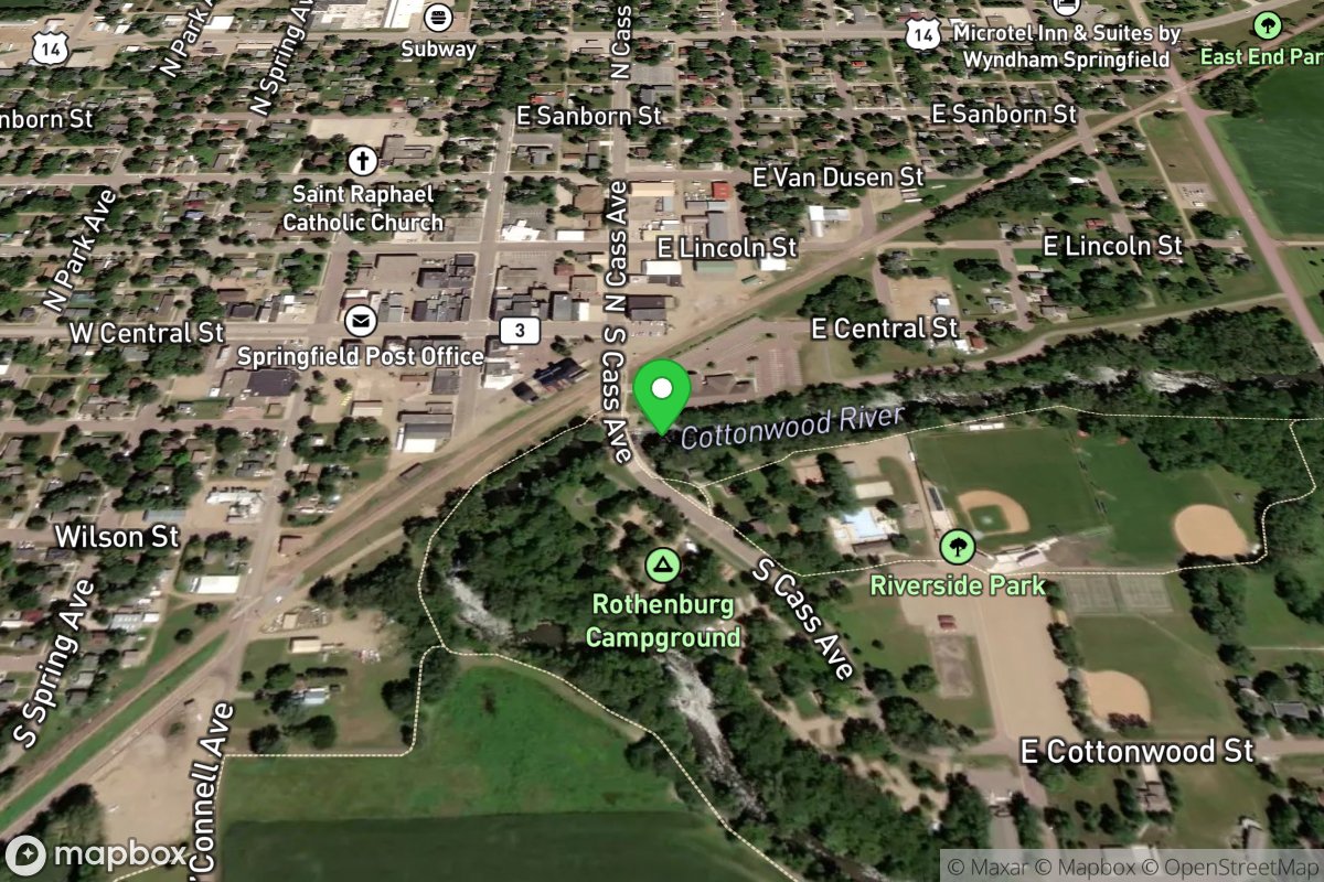 Cottonwood River, Springfield State Water Access